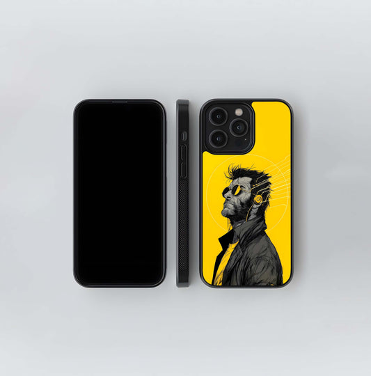 Cyberpunk Vigilante Glass Case