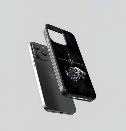 Throne Wolf Legacy Glass Case