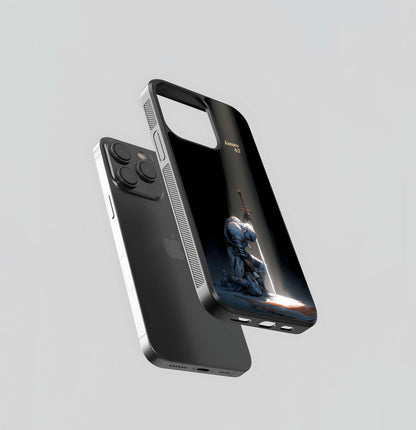 Kneeling Knight (James 47) Glass Case