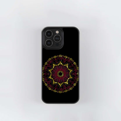 Bejeweled Mandala Glass Case