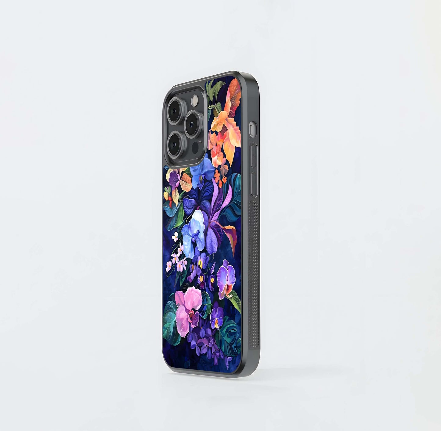 Velvet Orchid Dream Glass Case