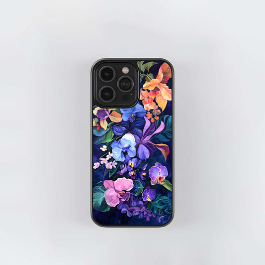 Velvet Orchid Dream Glass Case
