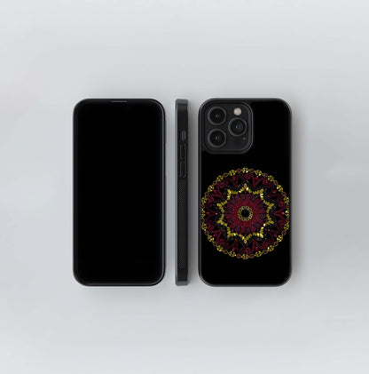 Bejeweled Mandala Glass Case