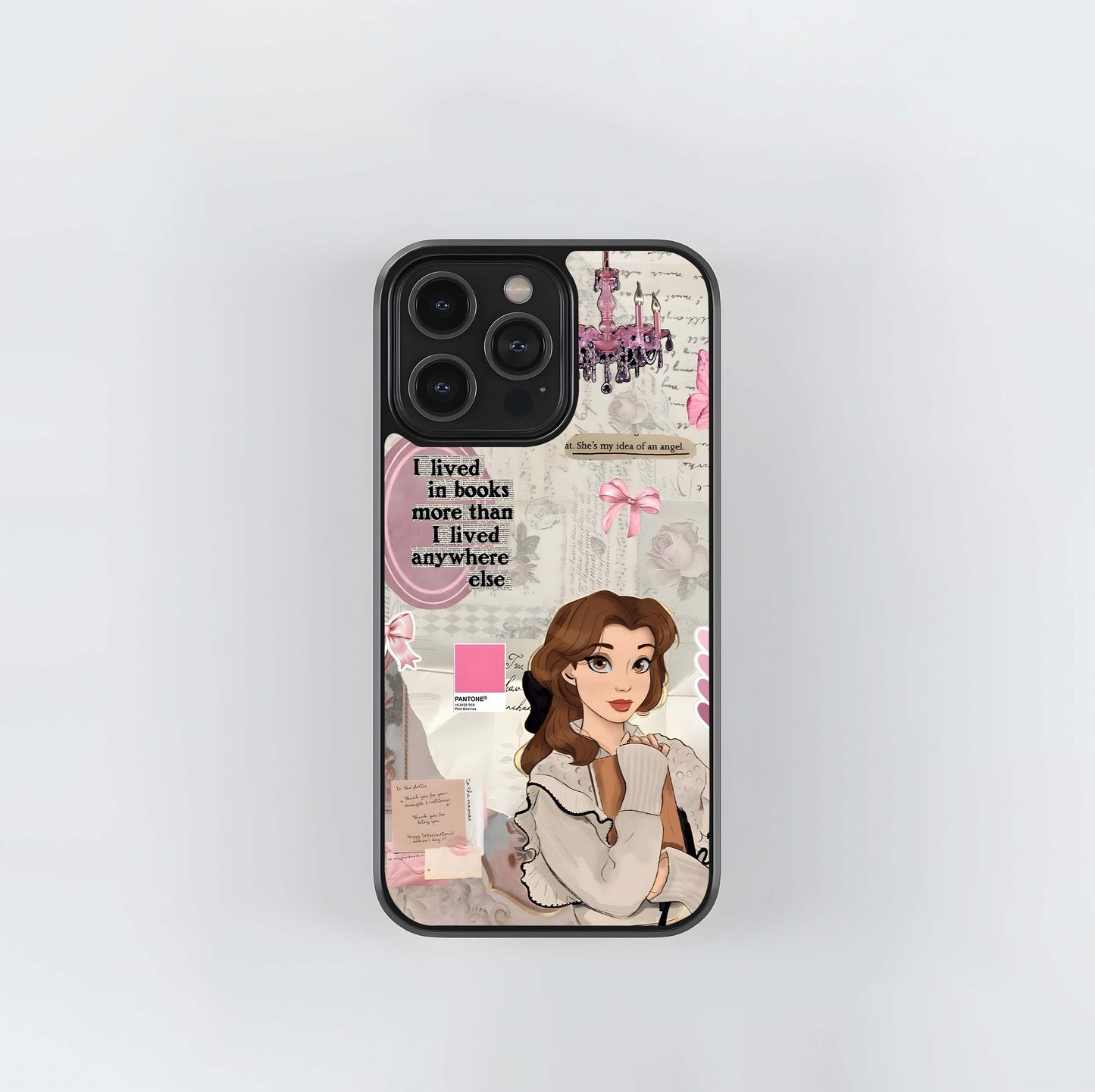 Belle’s Bookish World Glass Case