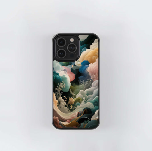 Whimsy Cloud Garden Glass Case