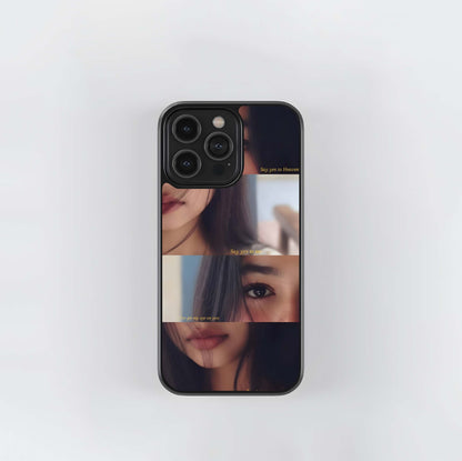 Lana Del Rey Lyrics Collage Glass Case