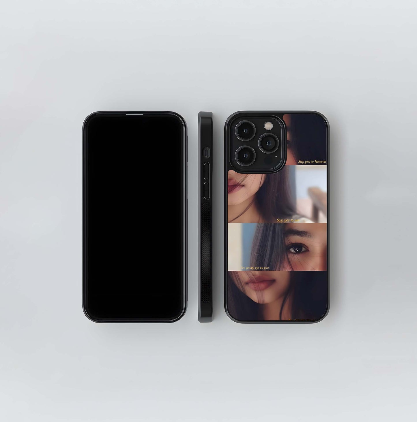 Lana Del Rey Lyrics Collage Glass Case