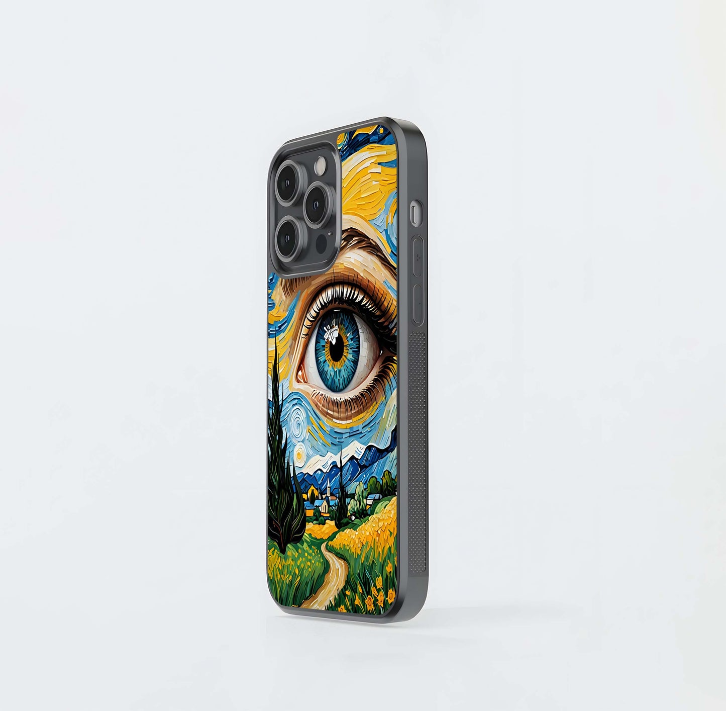 Vangogh eye Glass Case