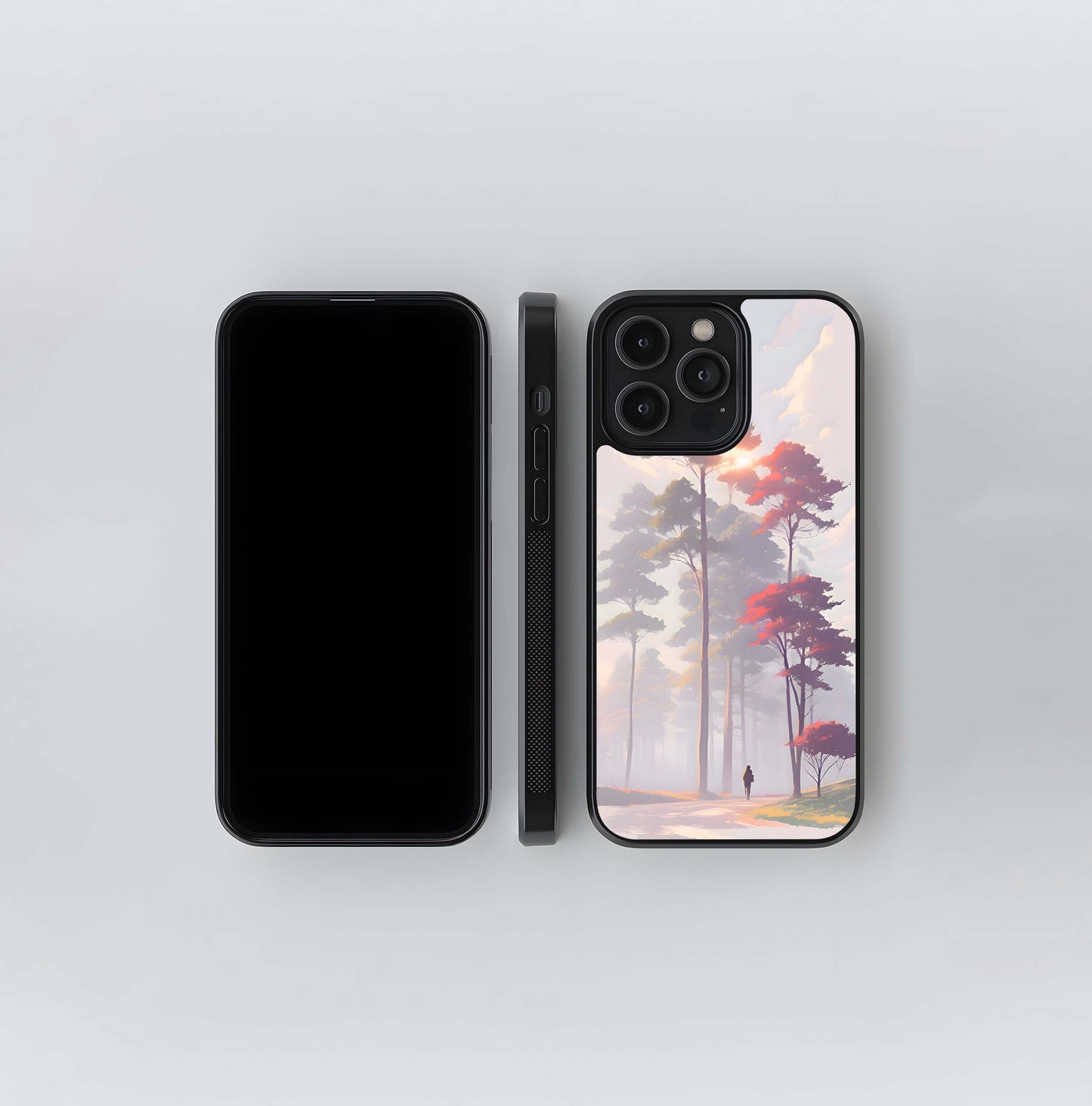 Whispering Forest Glow Glass Case