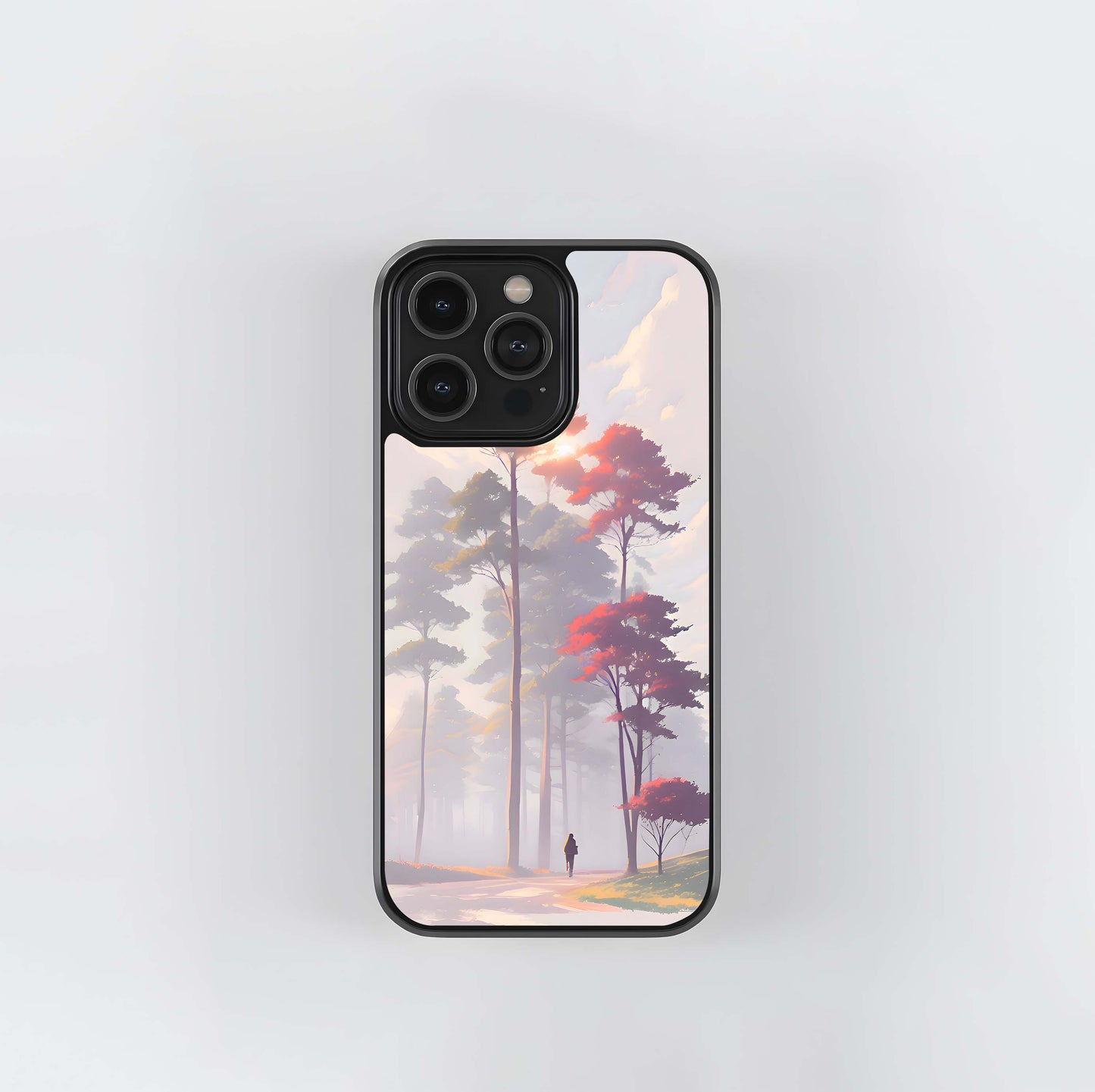 Whispering Forest Glow Glass Case