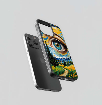 Vangogh eye Glass Case