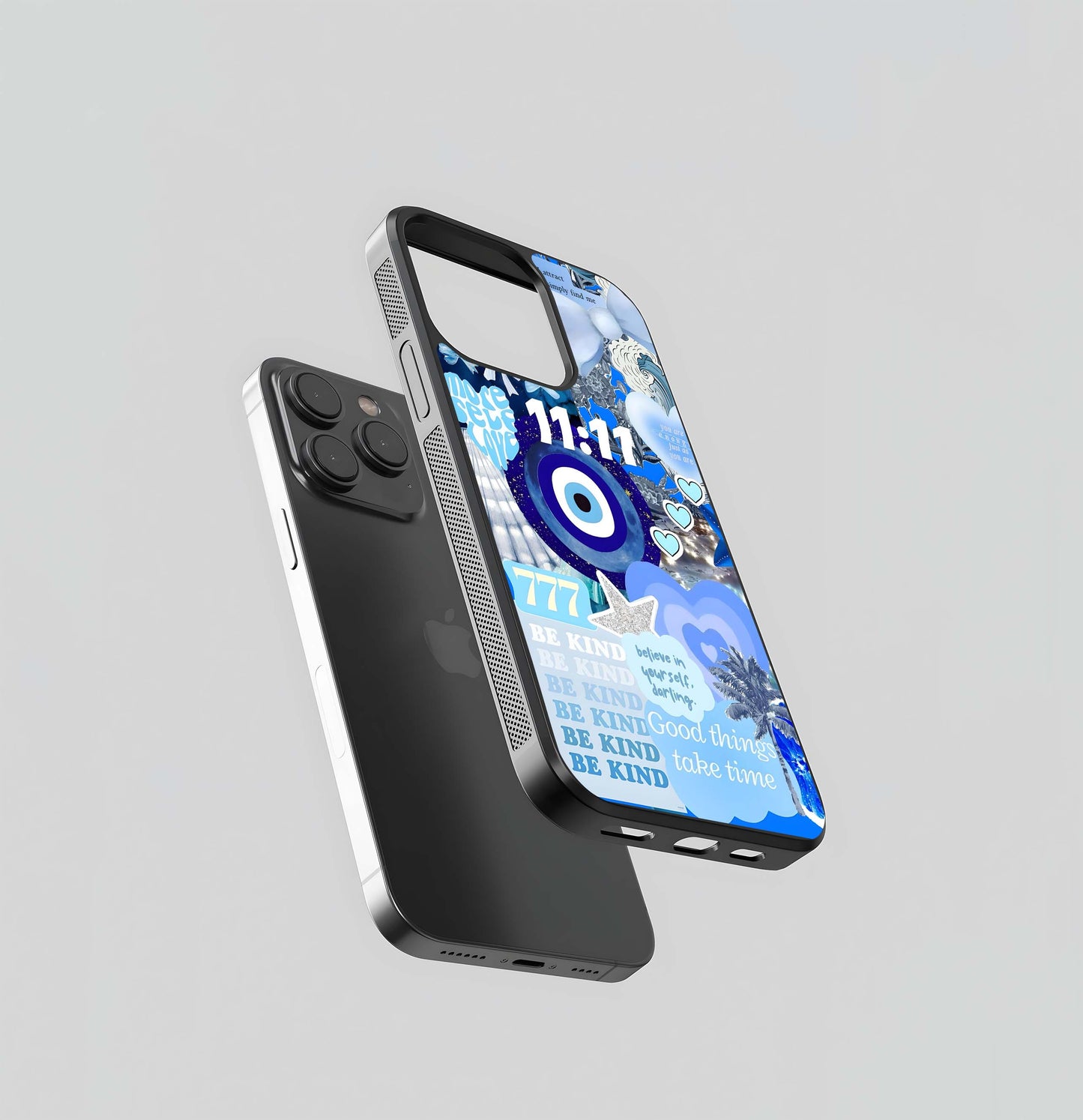 Aesthetic Be kind Eye Glass Case