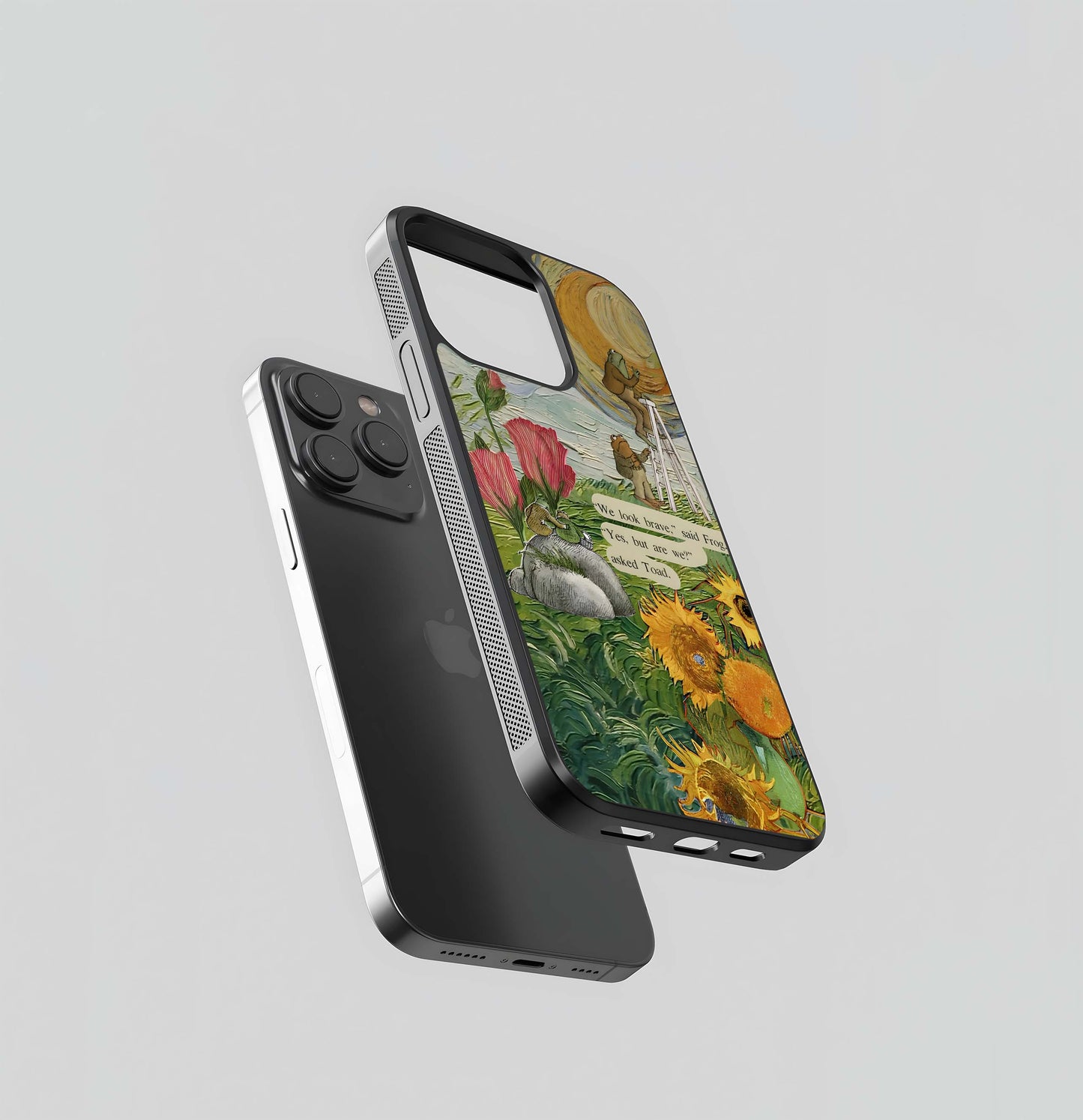 Brave Frog Journey Glass Case