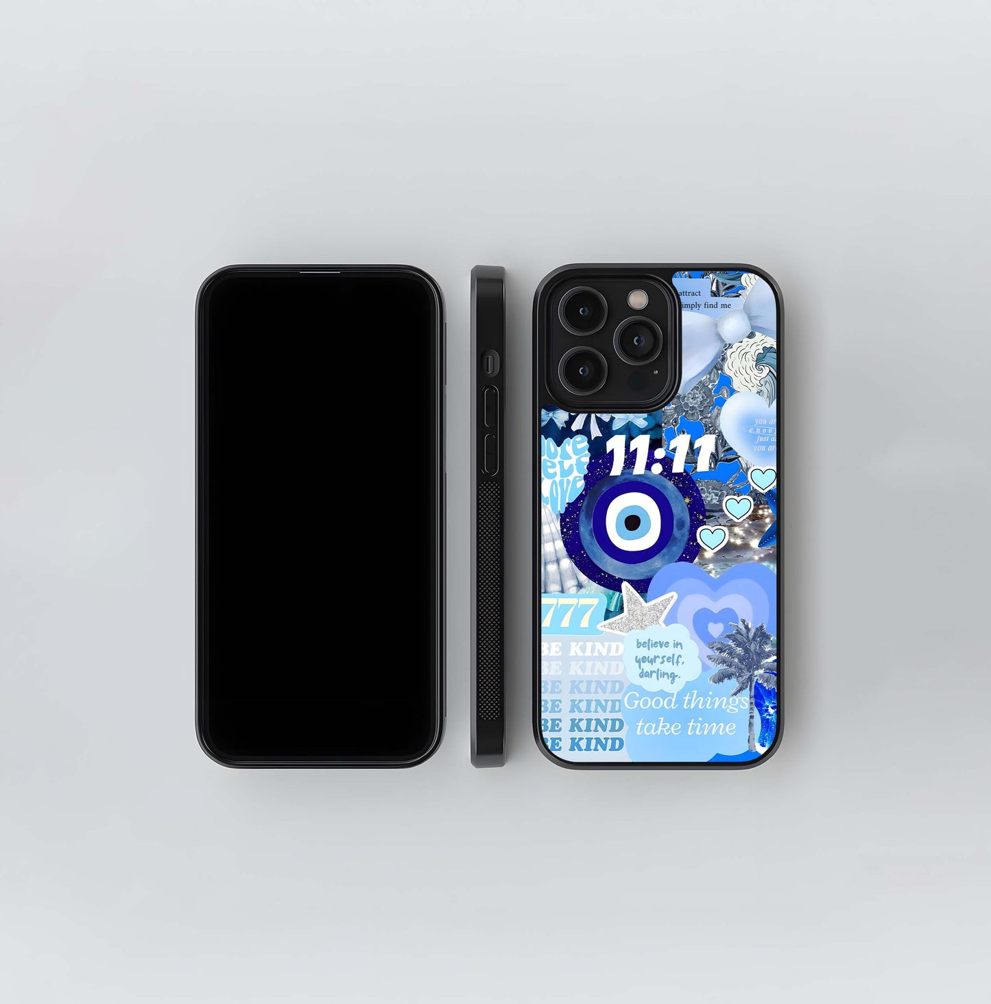 Aesthetic Be kind Eye Glass Case