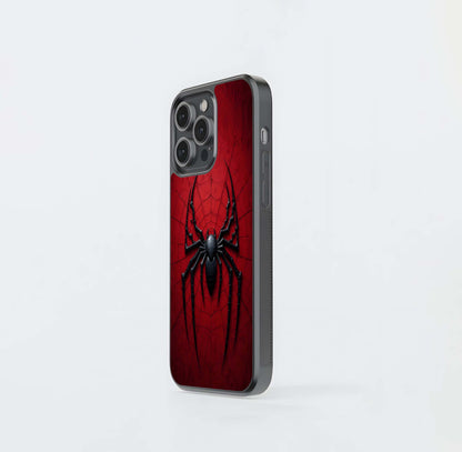 Venom Web Emblem Glass Case
