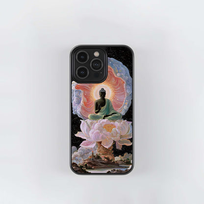 Zen Lotus Realm Glass Case