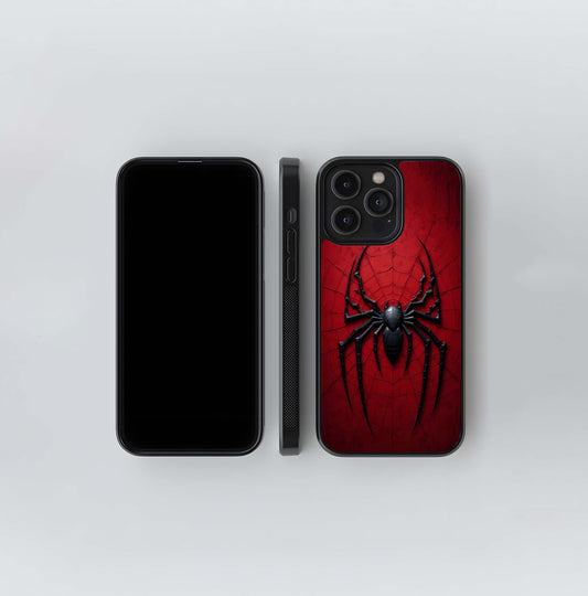 Venom Web Emblem Glass Case