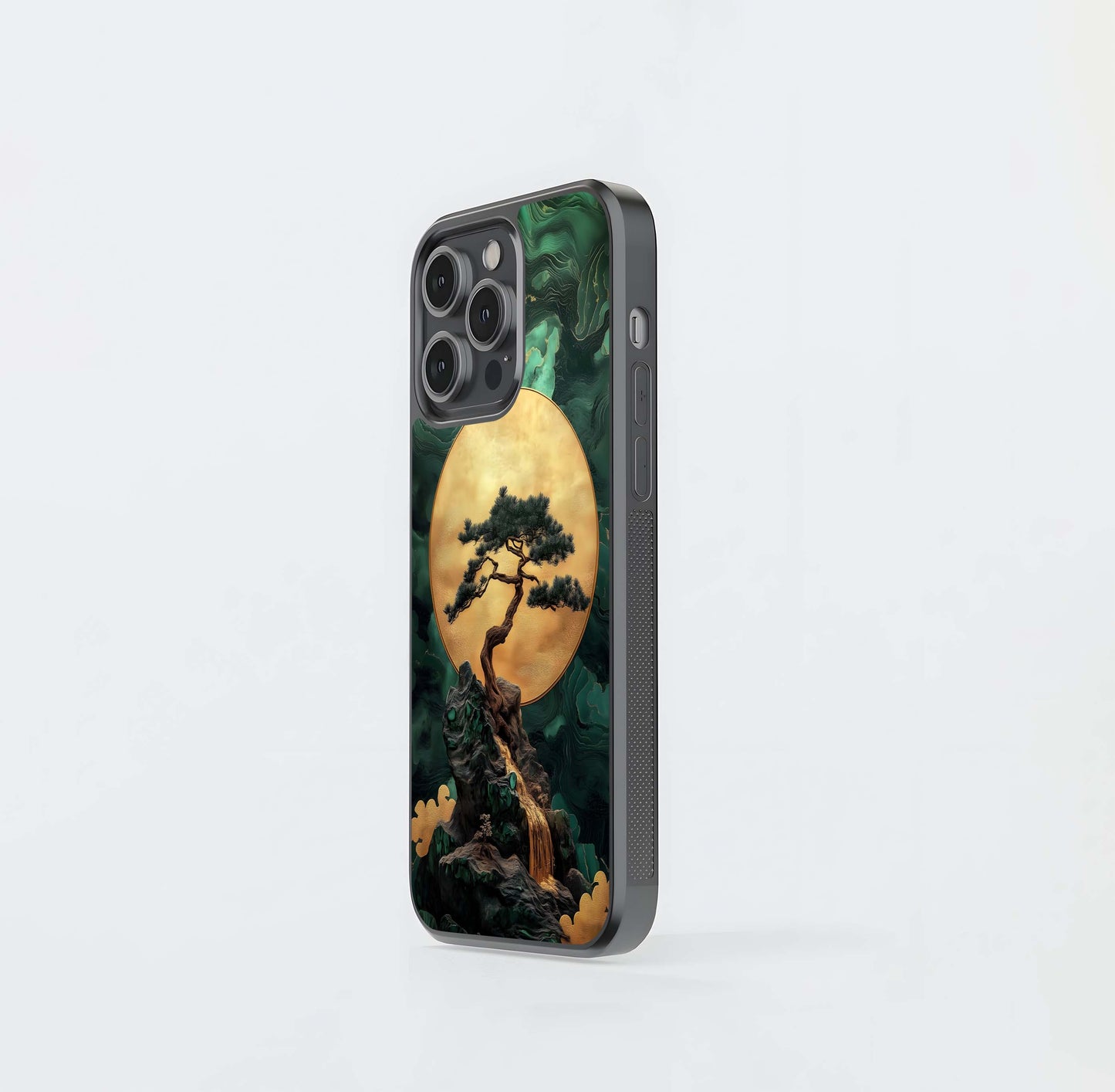 Zen Moon Rise Glass Case