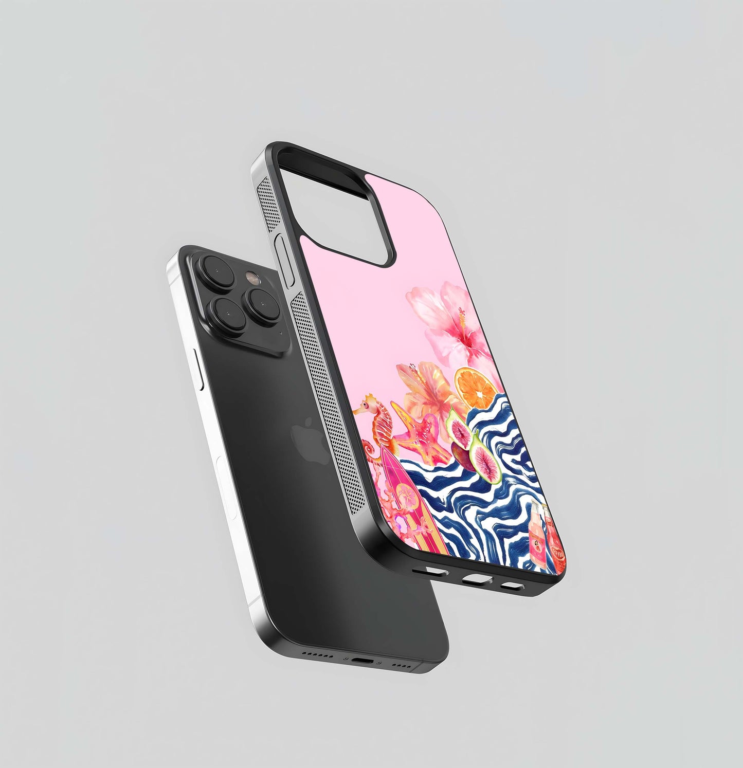 Berry Disco Bloom Glass Case