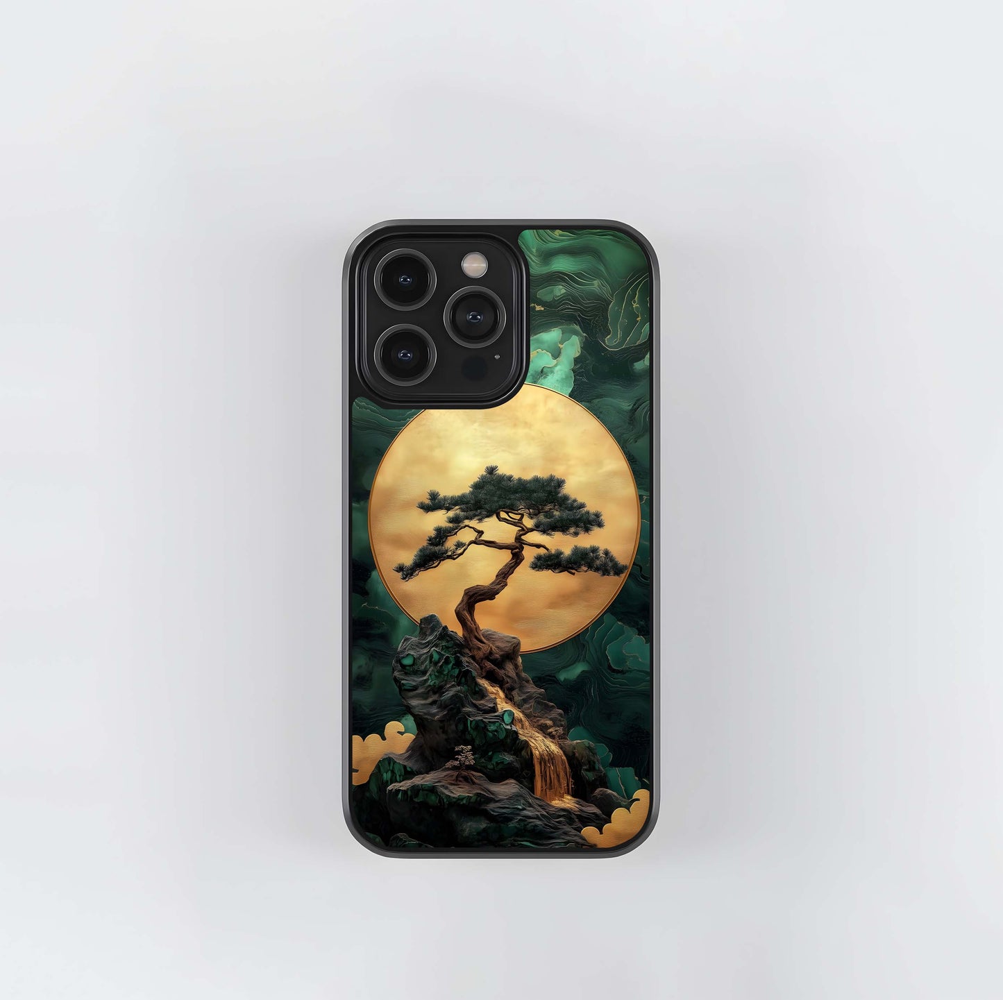 Zen Moon Rise Glass Case