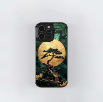 Zen Moon Rise Glass Case