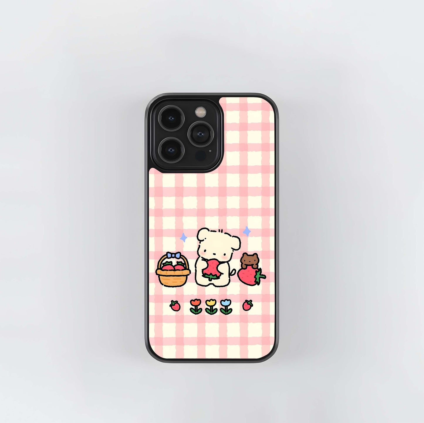 Berry Picnic Delight Glass Case