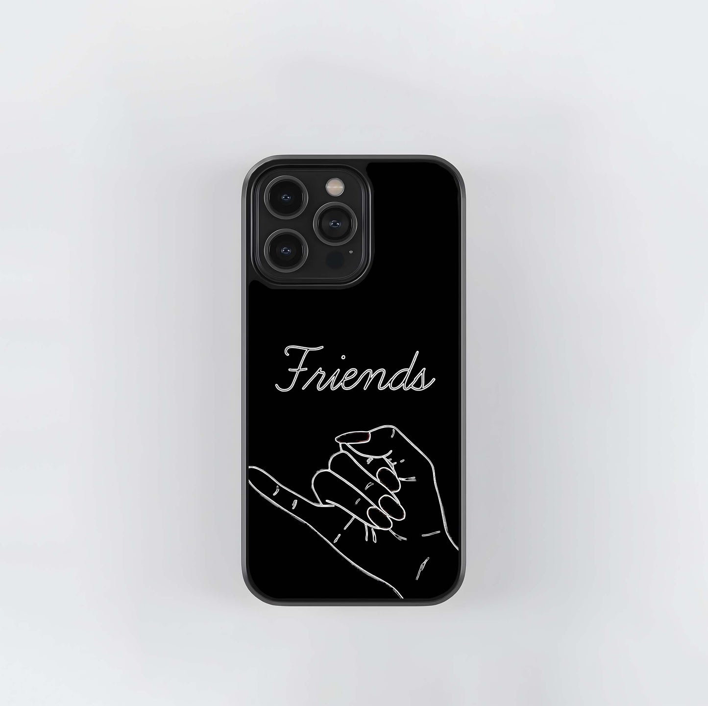 Best Friend Art Line (2) Glass Case