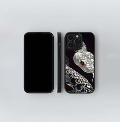 White Snack Glass Case