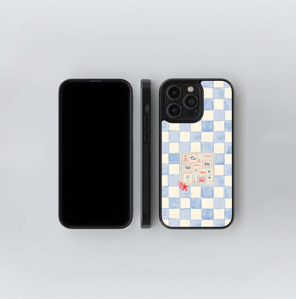 Zodiac Checker Glass Case