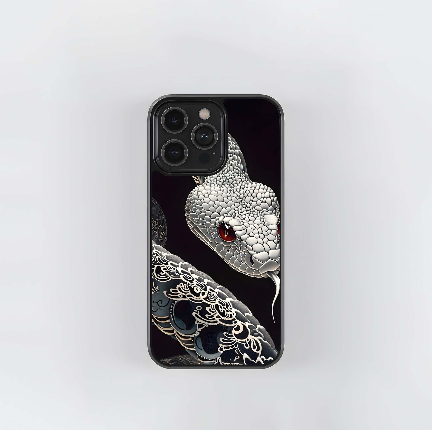 White Snack Glass Case
