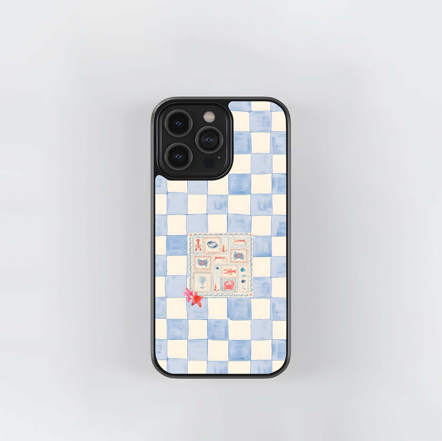 Zodiac Checker Glass Case