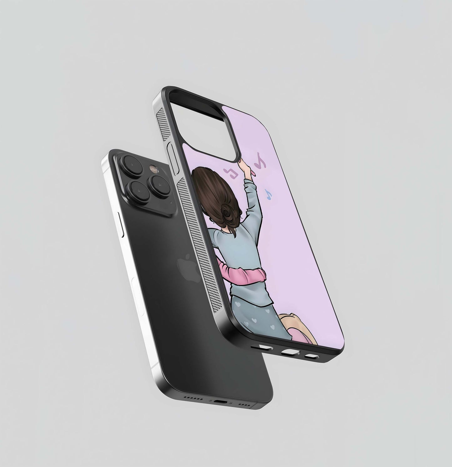 Best Friend Singing (2) Glass Case