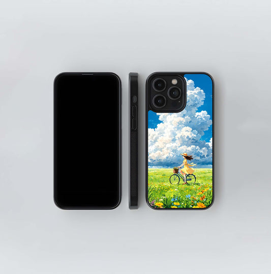 Breezy Meadow Ride Glass Case