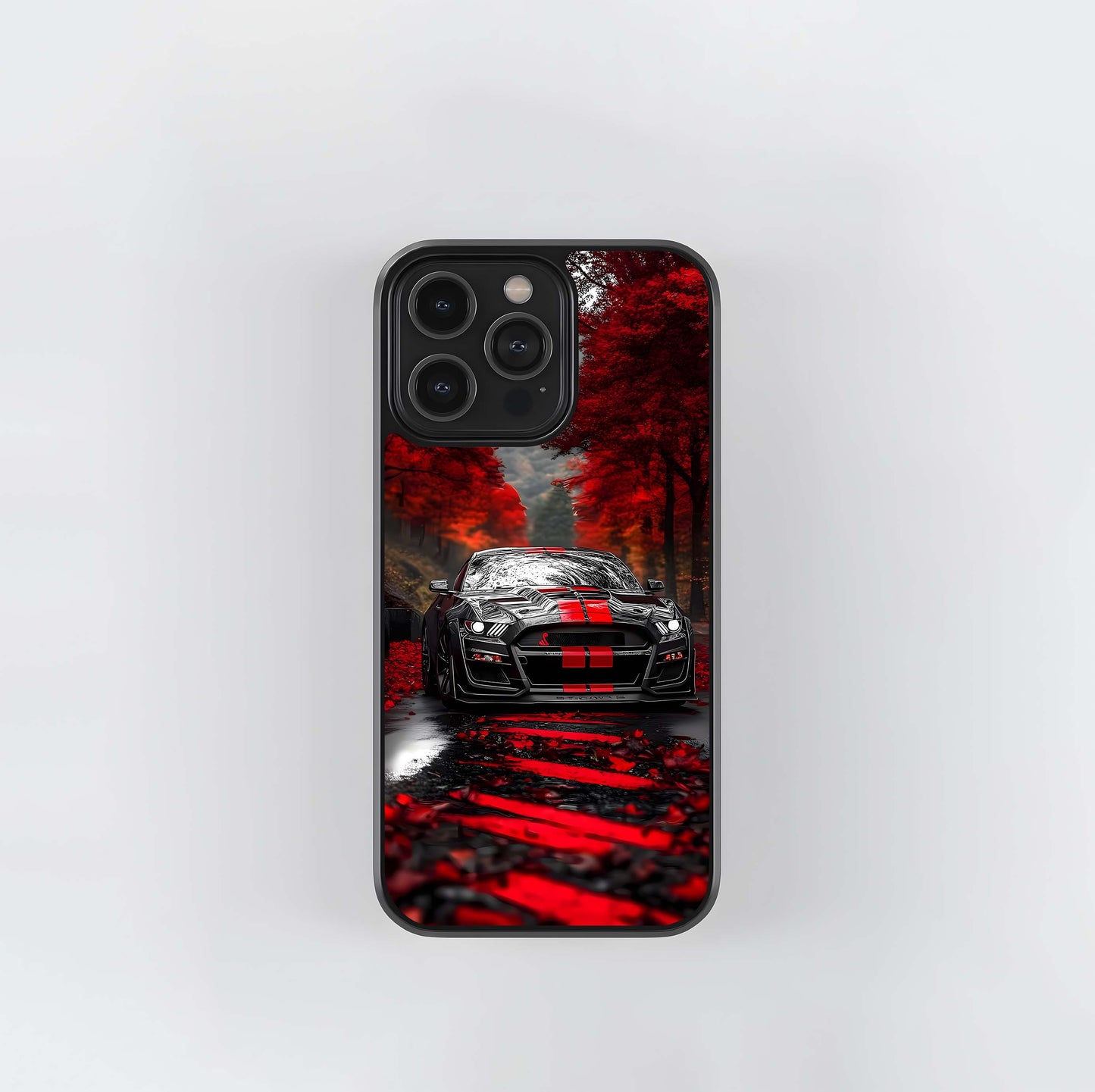 Crimson Trail Mustang Glass Case