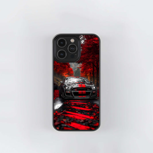 Crimson Trail Mustang Glass Case