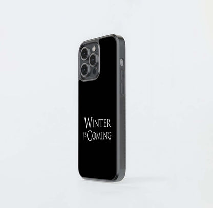 Winter Night Frost Glass Case