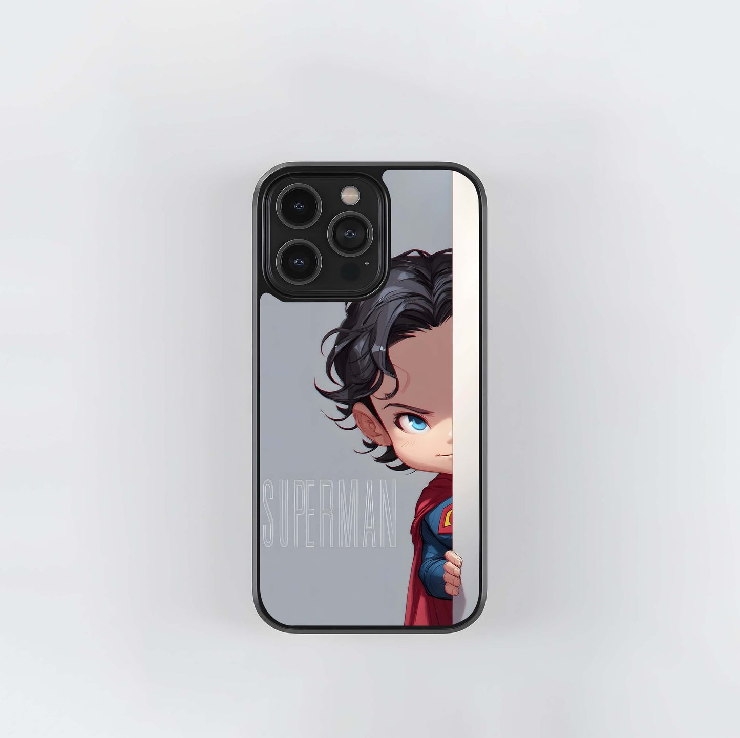 Little Man of Steel Glass Case