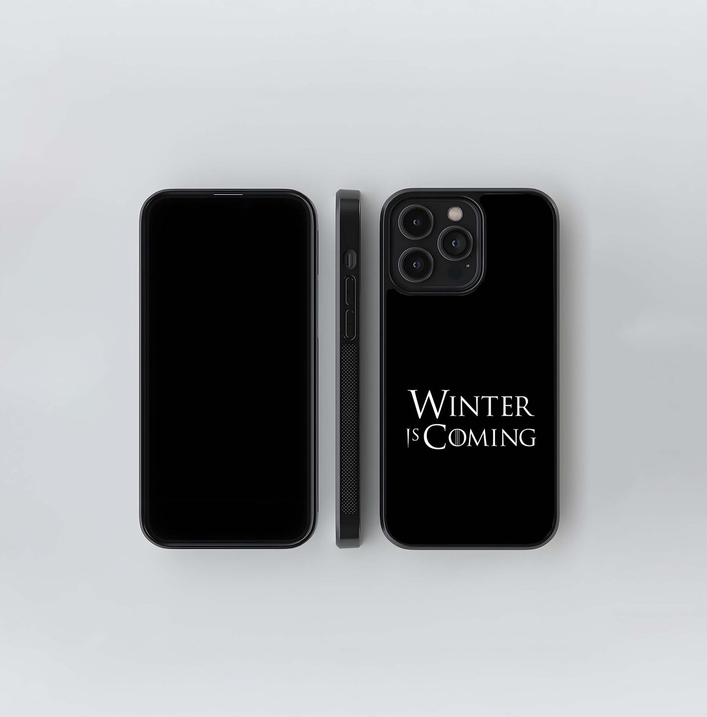 Winter Night Frost Glass Case