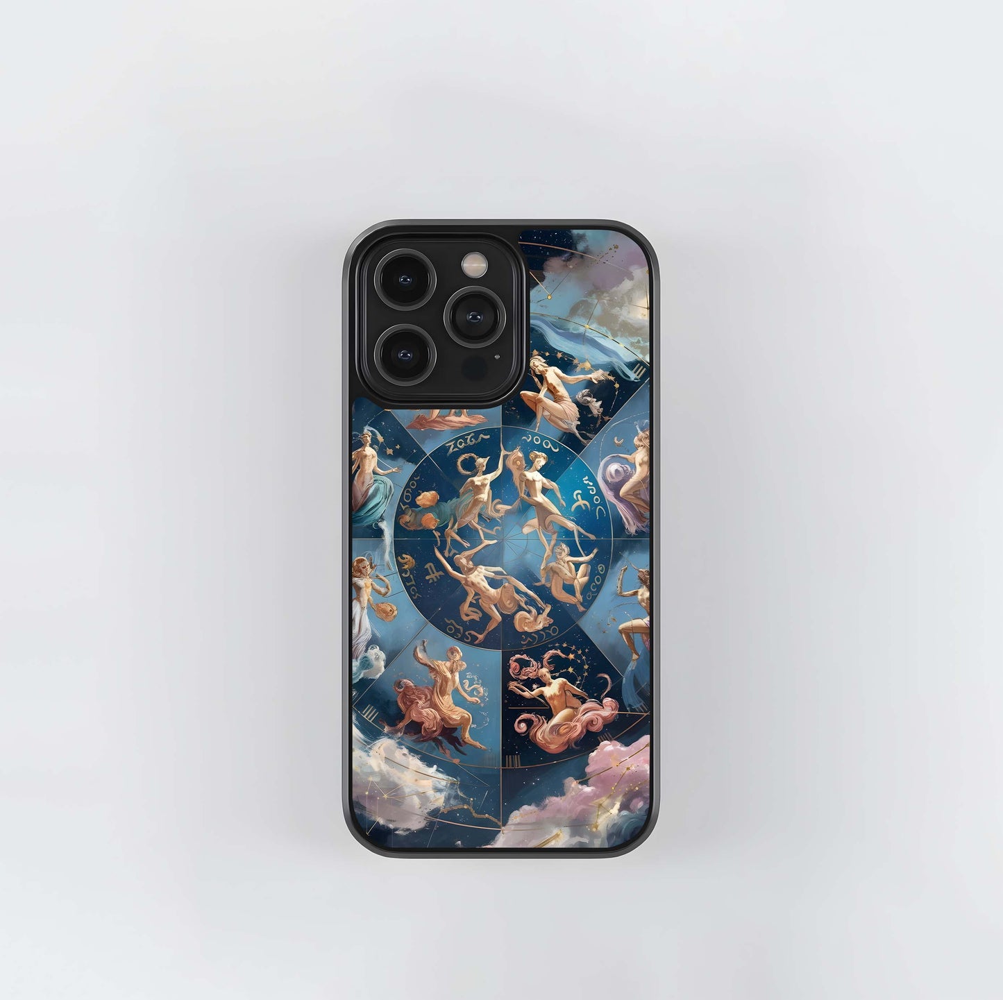 Zodiac Goddess Circle Glass Case