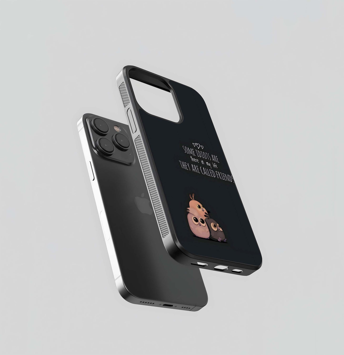 BFF Quotes Glass Case