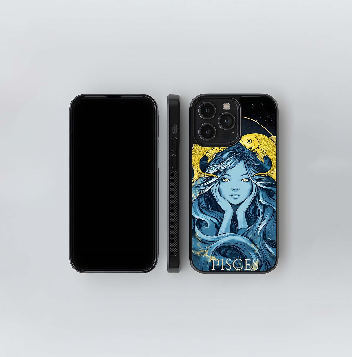 Zodiac Pisces Glass Case