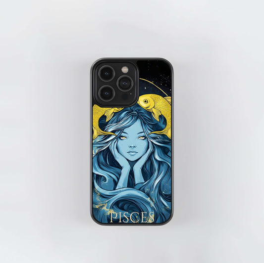 Zodiac Pisces Glass Case