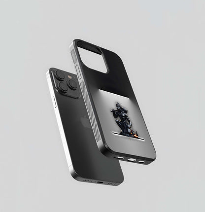 Lord Hanuman Statue Glass Case