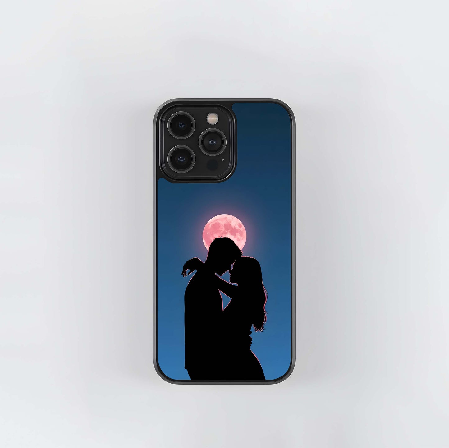 Under a pink moonlit sky love blossoms! Which… Glass Case