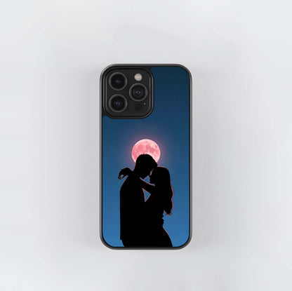Under a pink moonlit sky love blossoms! Which… Glass Case