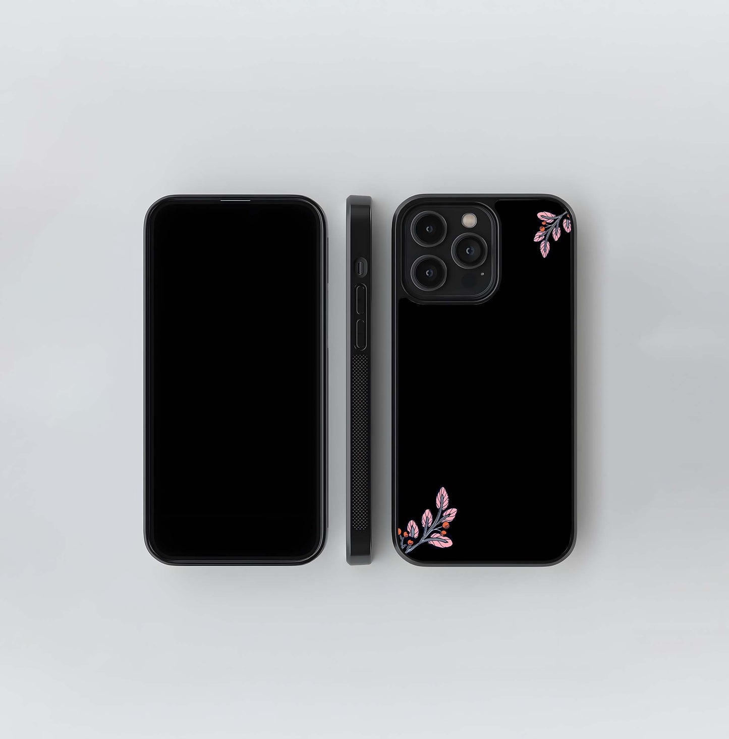 Cornerberry Charm Glass Case