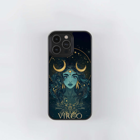 Zodiac Virgo Glass Case