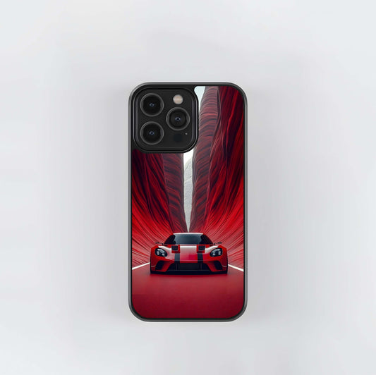 Red Canyon Racer Glass Case