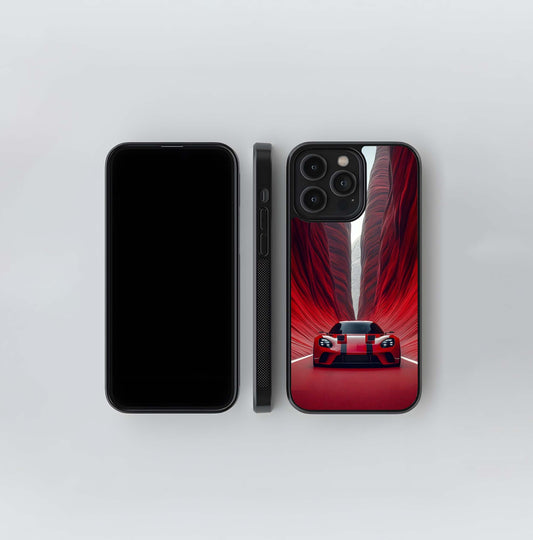 Red Canyon Racer Glass Case