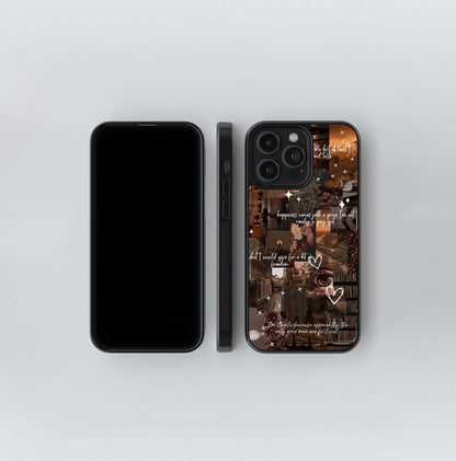 Bittersweet Aesthetic Chaos Glass Case